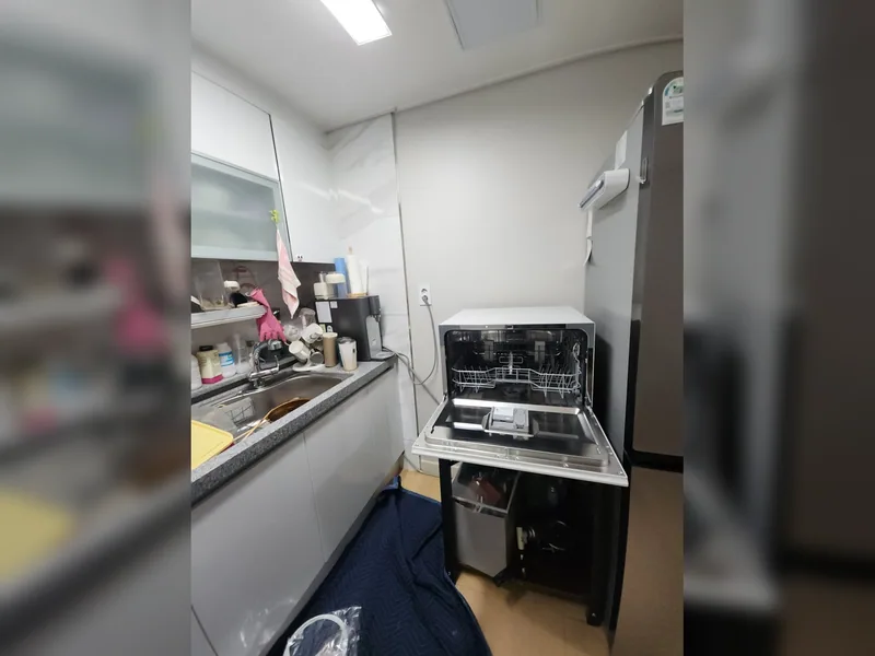 삼성카운터탑식세기설치 현장