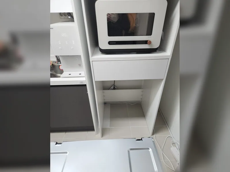 고양시 식기세척기 설치 - 삼성식세기설치불가 해결 현장 시공 사진 3
