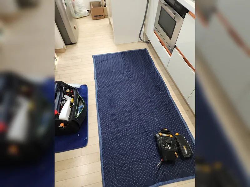 성남시 식기세척기 설치 - 식기세척기연결 현장 시공 사진 3